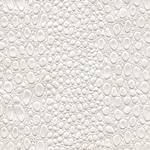 Pearly Croc- Soft White 22x30" Sheet