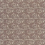 Carta Varese Florentine Paper- Scrolls on Brown 19x27 Inch Sheet