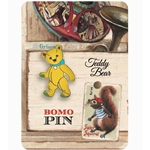 Bomo Art Budapest Enamel Pin- Teddy Bear
