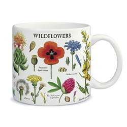 Cavallini Vintage Mug- Wildflowers