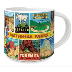Cavallini Vintage Mug- National Parks