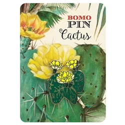 Bomo Art Budapest Enamel Pin- Cactus