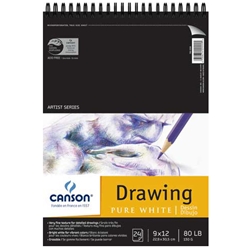Canson Pure White Drawing Pad