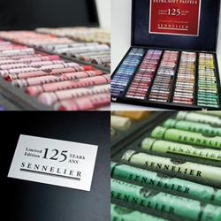 Sennelier Pastel Luxury Anniversery Set of 125 Pastels in a Wood Box
