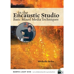 In The Encaustic Studio, Basic Mixed Media Techniques DVD