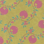 "NEW!" Pomegranate Prints on Mulberry