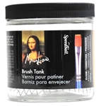 Mona Lisa 16oz Brush Cleaning Jar with screen