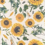Tassotti Paper- Sunflowers 19.5x27.5 Inch Sheet