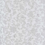 Chinese Brocade Paper- White Dragons 26x16.75" Sheet