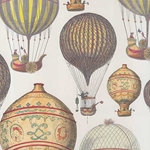 Tassotti Paper- Hot Air Balloons 19.5x27.5 Inch Sheet