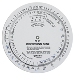 Westcott C-Thru Circular Proportional Scales