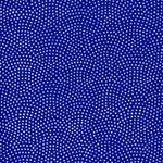 Yuzen Silver Dots on Blue 18"x24" Sheet