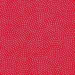 Yuzen Silver Dots on Red 18"x24" Sheet