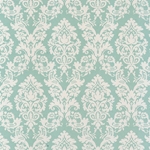 Tassotti Paper - Aquamarine Brocade 19.5"x27.5" Sheet
