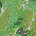 Printed Cotton Paper from India- Forest Leaves 20x30" Sheet