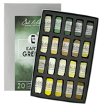 Jack Richeson Handrolled Color Set (20 ct.) - Earth Greens