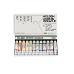 Holbein Designer Gouache is more finely ground than other competing products. No whitening agents are added to Holbein Designer Gouache to increase opacity.  Holbein Designer Gouache will always give consistent reliable results without "milking out", darkening or muddiness.