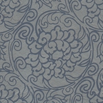 Nepalese Printed Paper- Art Nouveau Lotus Print