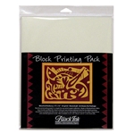 Mulberry Paper Block Printing Pack- Bleached Mulberry