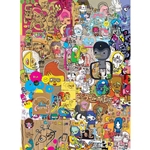 Jon Burgerman Character Collage- 19.5x27" Sheet