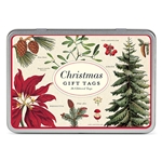 Cavallini Vintage Gift Tags - Christmas Botanica