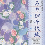 Floral Print Chiyogami - Origami Paper