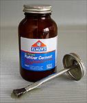 Rubber Cement 4 oz Jar With Applicator