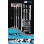 Generals Primo Euro Blend Charcoal Drawing Set # 59