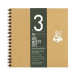 Bee Paper Big White Bee Volume 3 Charcoal Pad