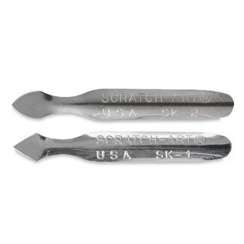 Speedball Scratch Knives Number 112 and 113