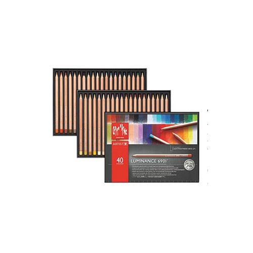 Caran D'Ache Luminance 6901 Set of 40 Colors