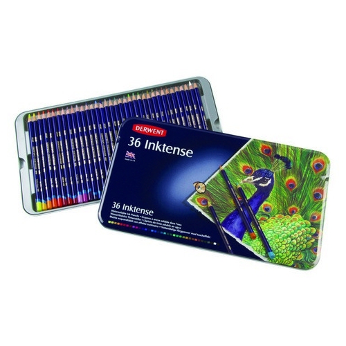 DERWENT INKTENSE 水彩色鉛筆 36色セット✨️おまけ付き Amazon.com : Inktense 36 Piece Water Soluble Colored Pencil