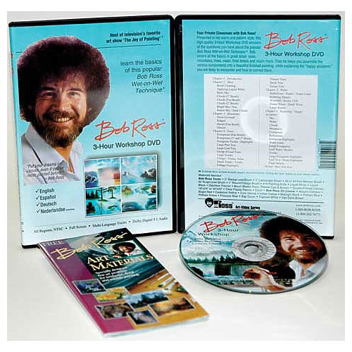 ROSSCO THE ANSWER 講義DVD Bob Ross 3 Hour Workshop DVD