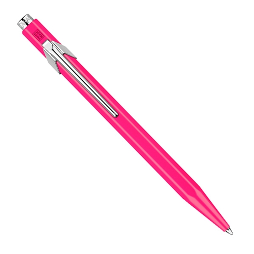 Metal Collection Caran D'ache Ballpoint Pen Fluorescent Pink 