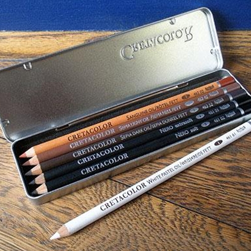 Review: Cretacolor Nero Pencil (Oil Based Charcoal) 