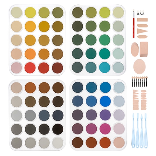 Complete Set of 80 Pan Pastels