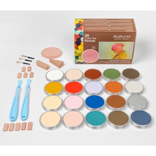 Pan Pastel Set of 20 - Portrait Colors