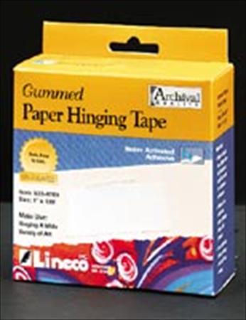 Lineco,Gummed Hinging Hayaku Tape 1 X 100 Feet. Archival with Acid-Free  Water Activated Adhesive.