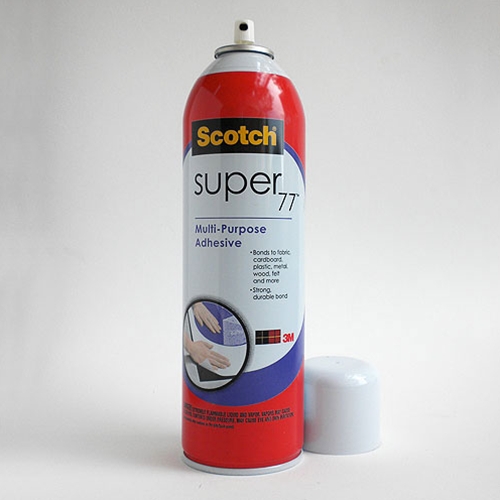 3M Super 77 Spray Adhesive Extra large 16-1/2 oz Can