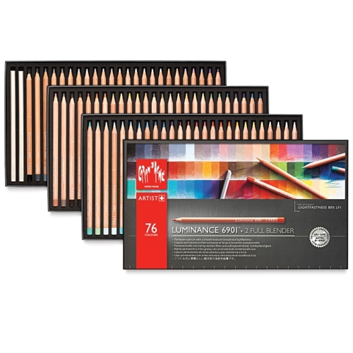 CARAN d'ACHE LUMINANCE 6901 76色セット Caran D'Ache Luminance 6901 Set of 76