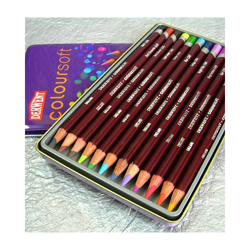 Derwent Coloursoft Pencils Set of 12