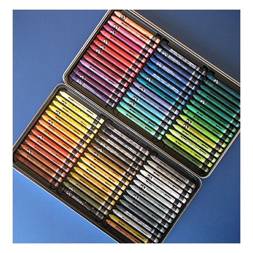 Caran d'Ache Neocolor II Watersoluble Pastel Metal Box Sets