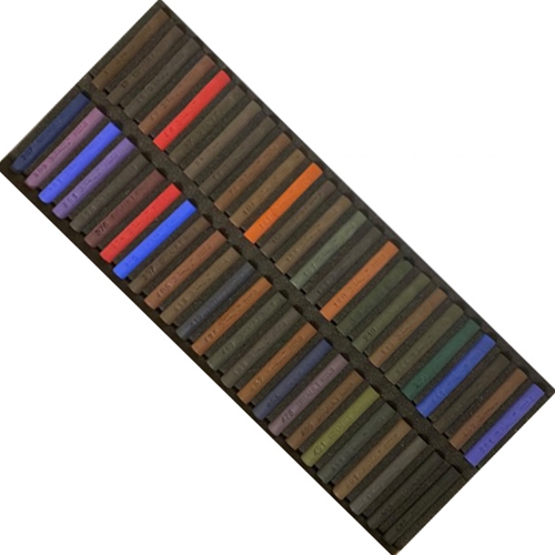 Girault Soft Pastel Sets Darks Set Set of 50 Pastels