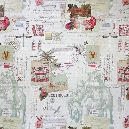Rossi Decorated Papers from Italy - Collage of Voyages 28