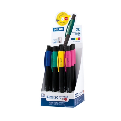 Milan PL1 Touch - Confezione 20 Portamine 0,7 Mm - Multicolore - Senza Astuccio