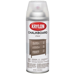 Krylon Chalkboard Finish Spray Clear - 12oz