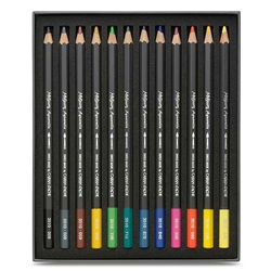 Caran D'ache Museum Aquarelle Watercolor Pencils - 12 Assorted Colors
