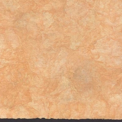 Amate Bark Paper from Mexico- Solid Melon 15.5x23 Inch Sheet