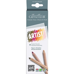 Cretacolor Artist Studio Pastel Pencils - Set of 8 Figure Study Basics