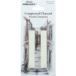 Pro Art Compressed Charcoal 2 Pack